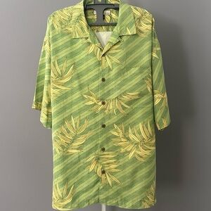Tommy Bahama Hawaiian Leaf Shirt